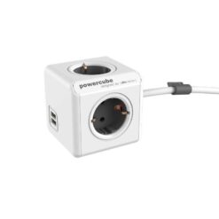 PowerCube Extended Duo USB Gris