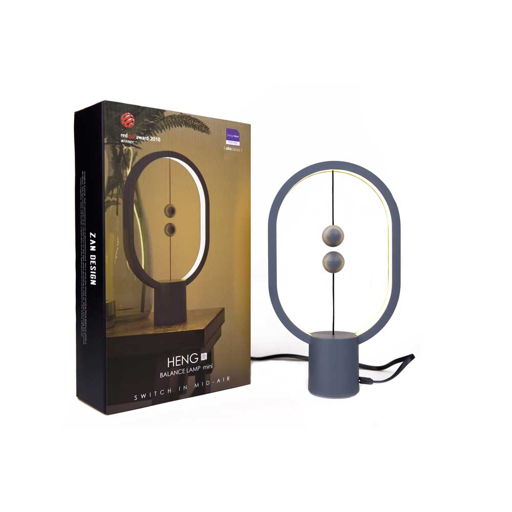 Heng Balance Lamp/Heng Lamp - Ellipse Magnetic Mid-Air Switch USB alimenté  par LED, 3 réglages de température de couleur